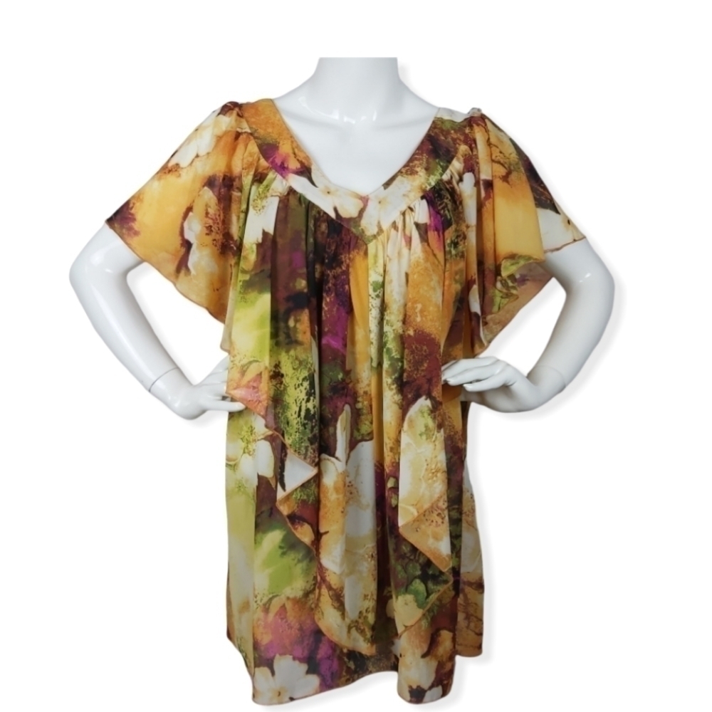 LAURA Floral‎ Top
